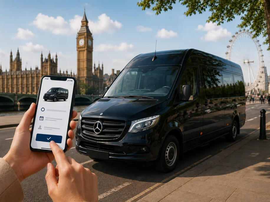 book a minibus in London